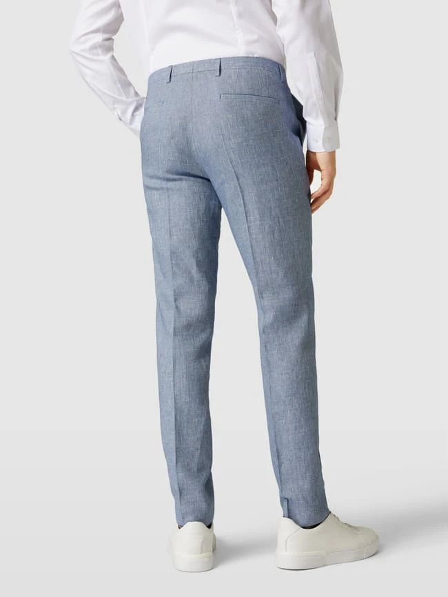 Roy Robson Anzughose Mit Bügelfalten - Blau 5 Roy Robson Anzughose Mit Bügelfalten - Blau – Bild 5