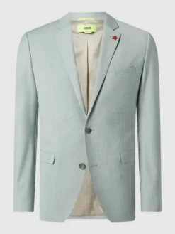 Cinque Regular Fit 2-Knopf-Sakko Mit Schurwoll-Anteil Modell 'Cimonopoli' - Hellgrün