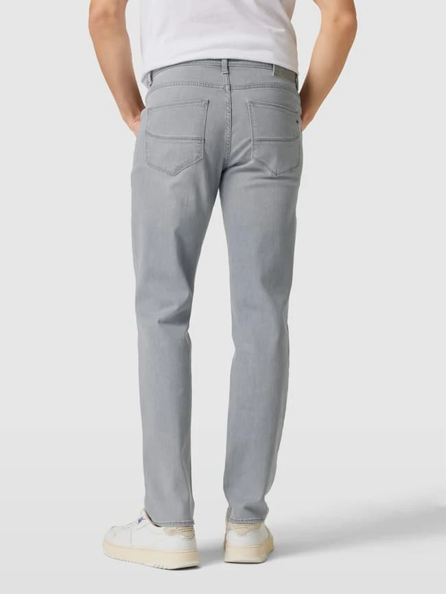 Brax Straight Fit Jeans Mit Label-Patch Modell 'Cadiz' - Hellgrau 5 Brax Straight Fit Jeans Mit Label-Patch Modell 'Cadiz' - Hellgrau – Bild 5