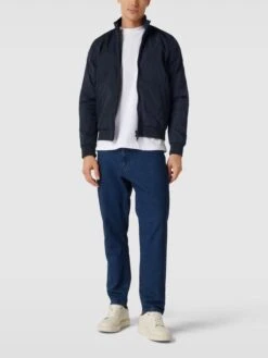 Peuterey Jacke Mit Stehkragen Modell 'AGNEL' - Marineblau