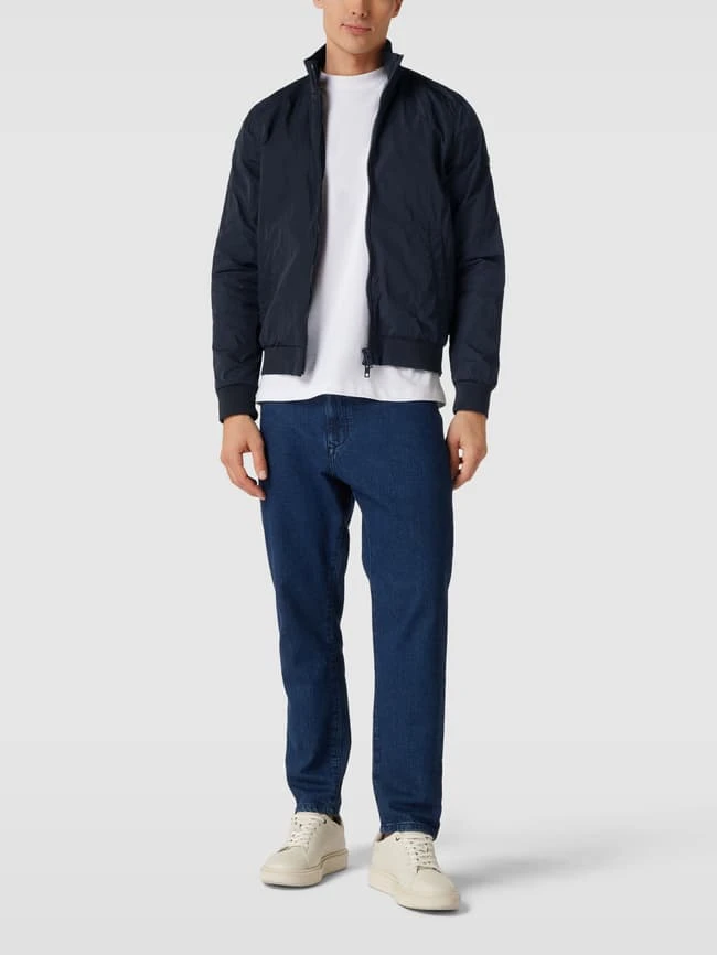 Peuterey Jacke Mit Stehkragen Modell 'AGNEL' - Marineblau 1 Peuterey Jacke Mit Stehkragen Modell 'AGNEL' - Marineblau