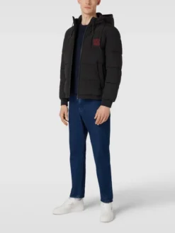 HUGO Jacke Mit Kapuze Modell 'Balin' - Schwarz