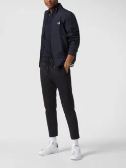 Fred Perry Blouson Mit Zweiwege-Reißverschluss - Marineblau