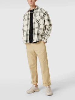 REVIEW Hemdjacke Mit Tartan-Muster - Offwhite