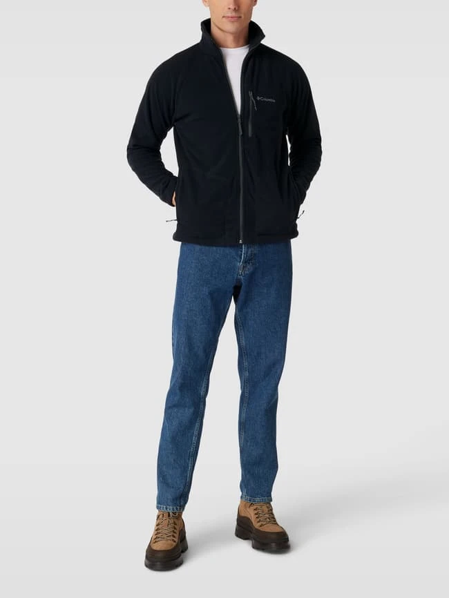 Columbia Fleecejacke Mit Stehkragen Modell 'FAST TRECK' - Schwarz 1 Columbia Fleecejacke Mit Stehkragen Modell 'FAST TRECK' - Schwarz
