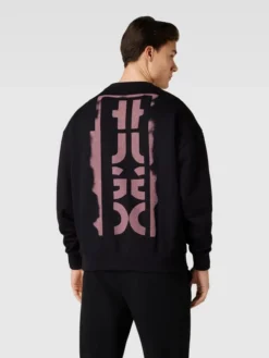 HUGO Sweatshirt Mit Label-Print Modell 'Daraz' - Schwarz -WELLENSTEYN Verkäufe 6l0l6dhga1b4igq88hb38c1j88rjaj2ka94l2e1h8p6j6gqfa5548i2l75al6jqj8d43igimah546ha8953m4ohn65i38e366kp68d9kcgrjee1o65h3gphnc4s38dj170pj2e8