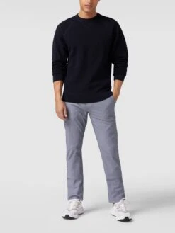 MCNEAL Slim Fit Chino Mit Stretch-Anteil - Marineblau
