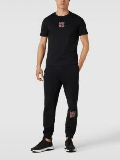 HUGO Sweatpants Mit Label-Print Modell 'Dajama' - Schwarz
