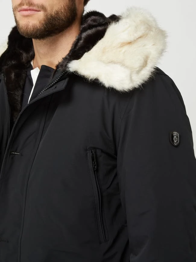 Wellensteyn Funktionsjacke Mit Kunstfellbesatz Modell 'BLACK X MEN' - Schwarz 3 Wellensteyn Funktionsjacke Mit Kunstfellbesatz Modell 'BLACK X MEN' - Schwarz – Bild 3