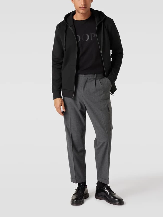 JOOP! Collection Sweatjacke Mit Label-Detail - Schwarz 1 JOOP! Collection Sweatjacke Mit Label-Detail - Schwarz