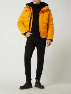 Wellensteyn Starstream 640 Funktionsjacke Mit Abnehmbarer Kapuze - Gelb