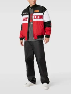 REVIEW MATW X REVIEW - Jacke Mit Label-Patches - Schwarz