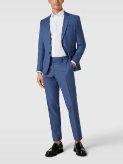 OLYMP No. Six Slim Fit Business-Hemd Mit Kentkragen Modell 'URBAN KENT' - Weiß