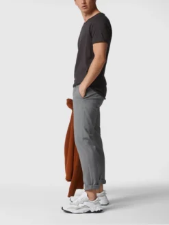 Only & Sons Chino Mit Stretch-Anteil - Mittelgrau Meliert