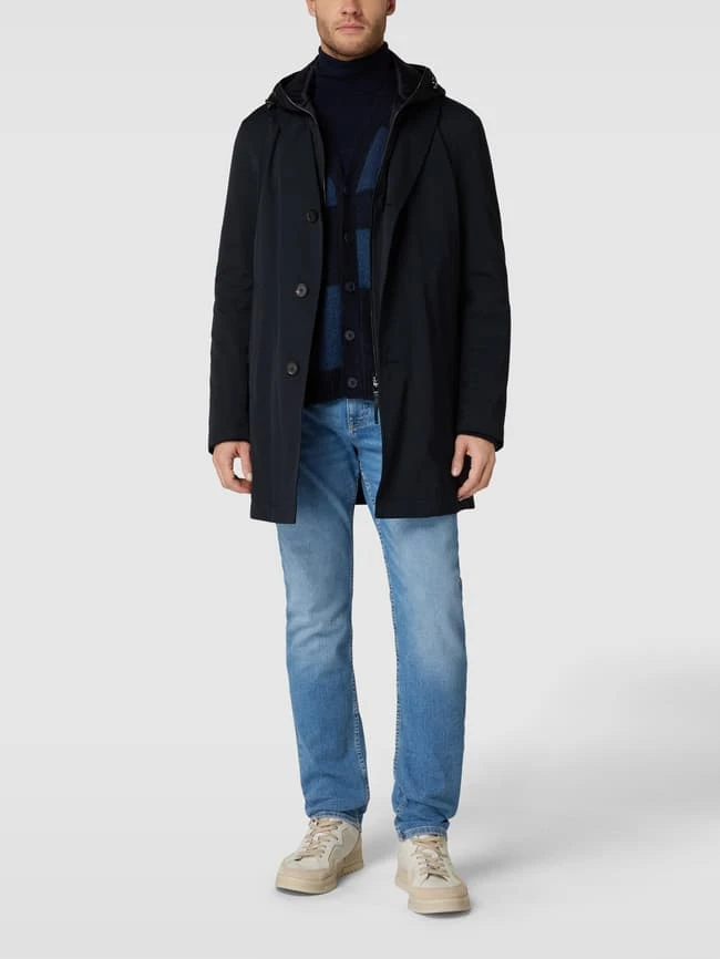 JOOP! Collection Mantel Mit Kapuze Modell 'Jannicks' - Marineblau 1 JOOP! Collection Mantel Mit Kapuze Modell 'Jannicks' - Marineblau