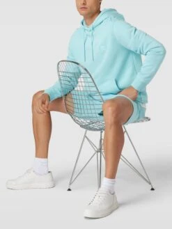 BOSS Orange Hoodie Mit Logo-Stitching Modell 'WETALK' - Mint Meliert