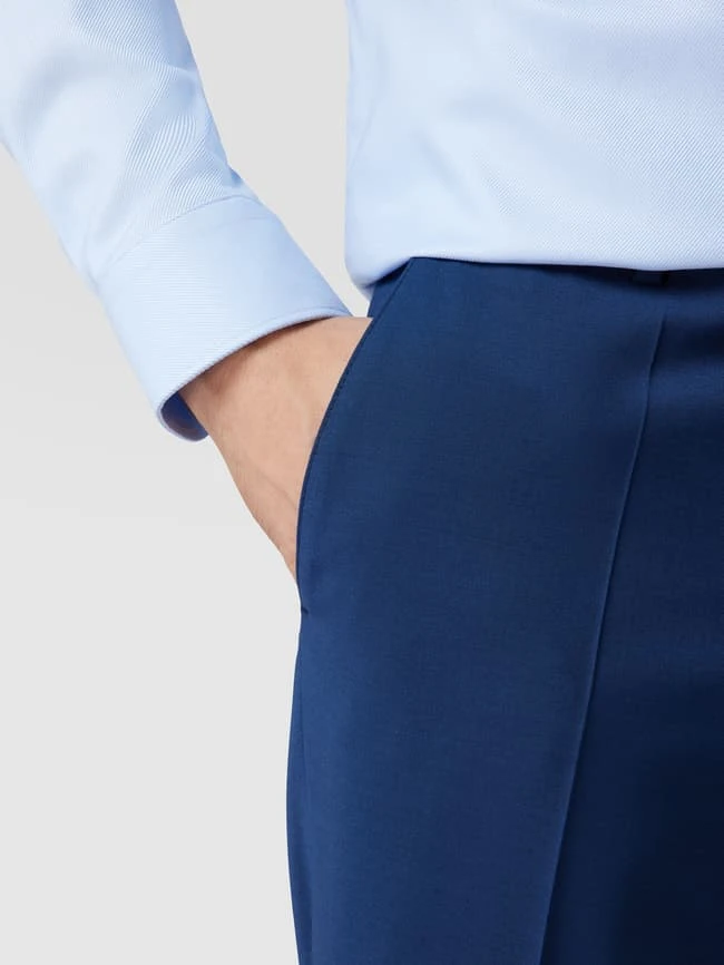 BOSS Slim Fit Anzughose Modell 'Genius' - Royalblau 3 BOSS Slim Fit Anzughose Modell 'Genius' - Royalblau – Bild 3