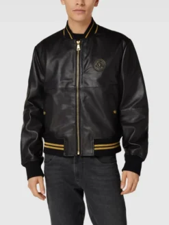 Versace Jeans Couture Lederjacke Mit Zierbesatz Und Effektgarn - Schwarz -WELLENSTEYN Verkäufe 85848jql8opl0i2h6ha52dala564qjpj9h23aii68p5jgdph9d24ucai6hb4giib6h2kklhm75a42d1i9so68d3568qmae9n6ssjgdpkc9im2ohn74qm8c356oqmacpl6pi3iog