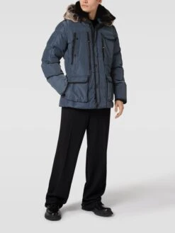 Wellensteyn Funktionsjacke Mit Abnehmbarer Kapuze Modell 'MARVELLOUS' - Blau