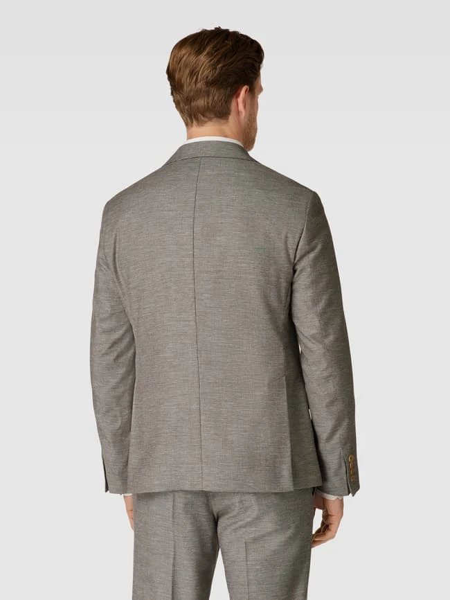 Atelier Torino 2-Knopf-Sakko Mit Zierbesatz - Mittelgrau 5 Atelier Torino 2-Knopf-Sakko Mit Zierbesatz - Mittelgrau – Bild 5