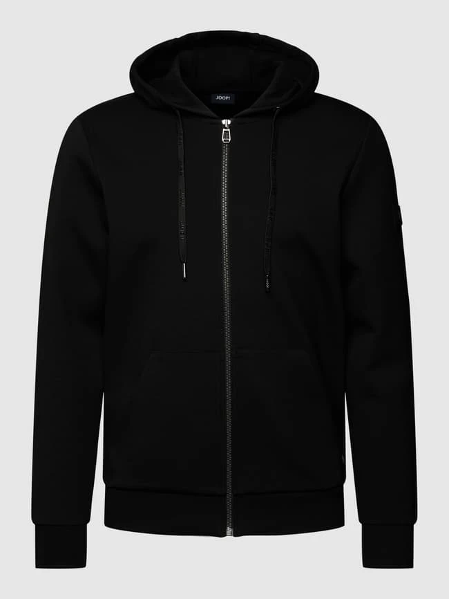 JOOP! Collection Sweatjacke Mit Label-Detail - Schwarz 2 JOOP! Collection Sweatjacke Mit Label-Detail - Schwarz – Bild 2