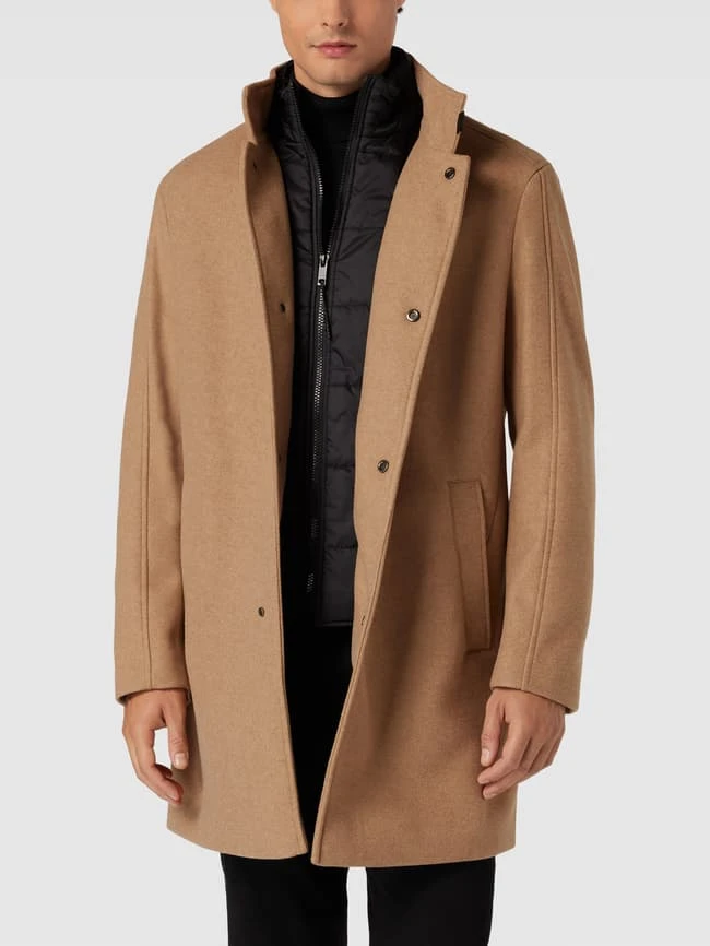 MCNEAL Mantel Mit Reverskragen - Sand 4 MCNEAL Mantel Mit Reverskragen - Sand – Bild 4