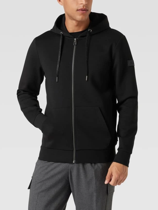 JOOP! Collection Sweatjacke Mit Label-Detail - Schwarz 4 JOOP! Collection Sweatjacke Mit Label-Detail - Schwarz – Bild 4