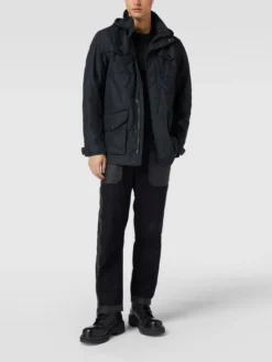 Wellensteyn Jacke Mit Pattentaschen Modell 'ATLANTIS MEN' - Marineblau