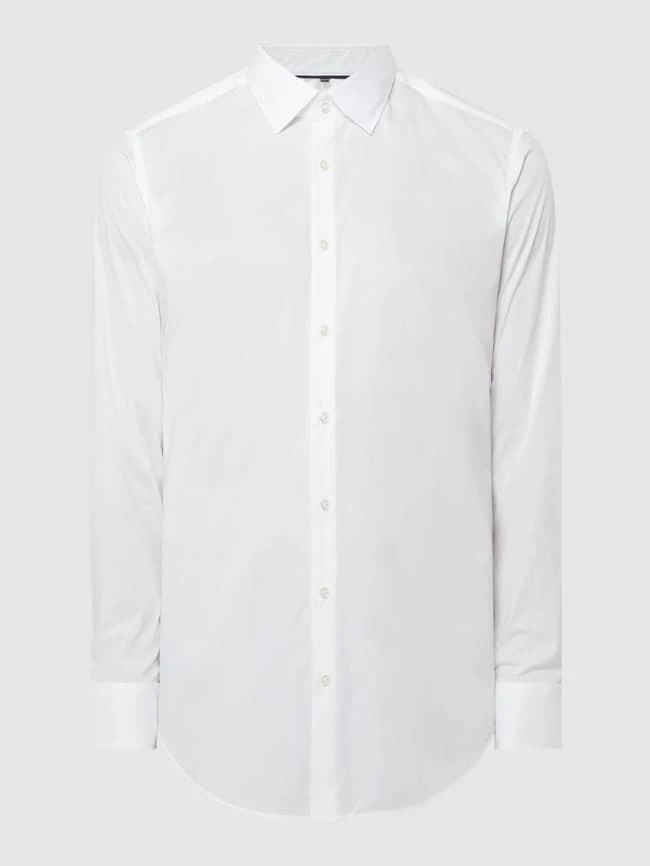 Jake*s Regular Fit Business-Hemd Aus Popeline - Weiß 2 Jake*s Regular Fit Business-Hemd Aus Popeline - Weiß – Bild 2