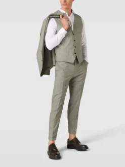 Strellson Weste Mit V-Ausschnitt - Lindgrün