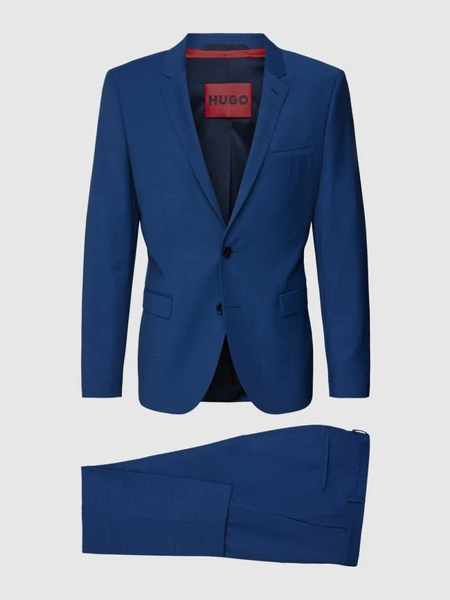 HUGO Anzug Mit Feinem Muster Modell 'Arti' - Marineblau 2 HUGO Anzug Mit Feinem Muster Modell 'Arti' - Marineblau – Bild 2