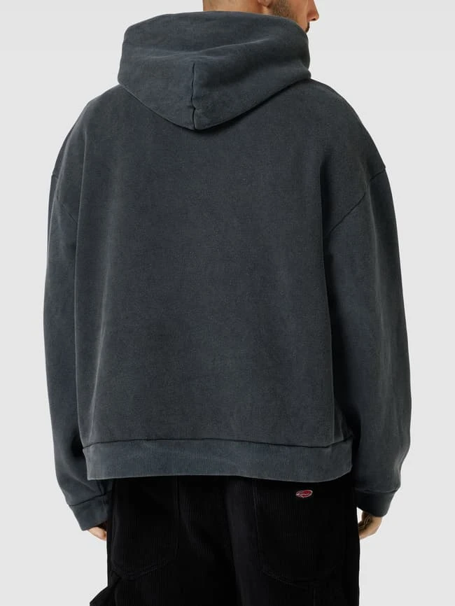 REVIEW Hoodie Mit Label-Stitching - Schwarz 5 REVIEW Hoodie Mit Label-Stitching - Schwarz – Bild 5