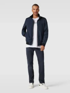 Geox Blouson Mit Stehkragen - Marineblau