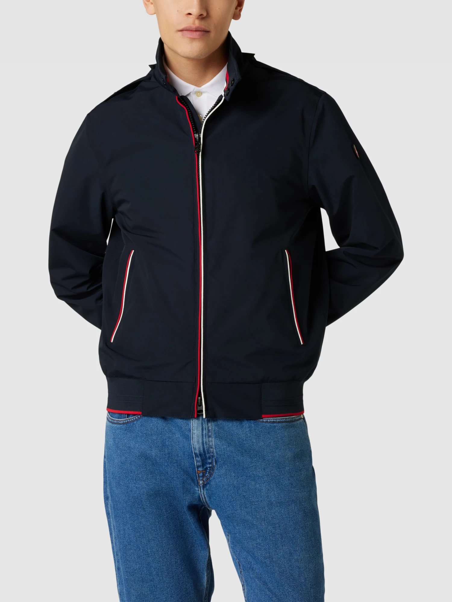 Wellensteyn Funktionsjacke Mit Kontraststreifen Modell 'COLLEGE' - Marineblau 4 Wellensteyn Funktionsjacke Mit Kontraststreifen Modell 'COLLEGE' - Marineblau – Bild 4