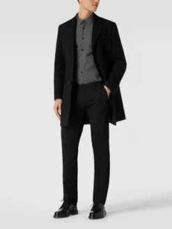 BOSS Slim Fit Chino Mit Stretch-Anteil Modell 'Rice' - Schwarz