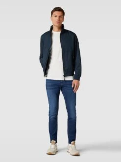 MCNEAL Jacke Mit Stehkragen - Marineblau