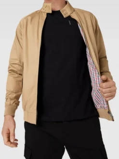 Ben Sherman Jacke Mit Label-Stitching Modell 'SIGNATURE HARRINGTON' - Sand -WELLENSTEYN Verkäufe 8soj4cieap3k2iibal148cah9h752dqcad9jeiai717k4kak891jglhn85532i9p65630kii60p56h2h60o64eb3ckr64pj56op38ohk70s32ohm64q3ipb46lhmcc9ocdijaog
