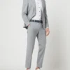 Strellson Slim Fit Anzughose Mit Stretch-Anteil Modell 'Max' - Hellgrau