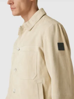 BOSS Orange Lederjacke Mit Label-Details Modell 'Jaked' - Sand -WELLENSTEYN Verkäufe 910kghpoah756j9maor4ek1i8t0kkl2h6d0kehibap152ia68cs4qgi891b32hq59h7j0l1na99l2lhk8so30eb26pj34dj5c8rm6p1kchhmae1l6crjgpj6cdijgphnckom2p8