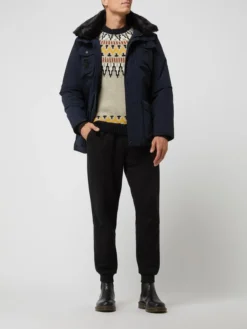 Wellensteyn Leuchtkraft 870 Funktionsjacke Mit Abnehmbarer Kapuze - Marineblau