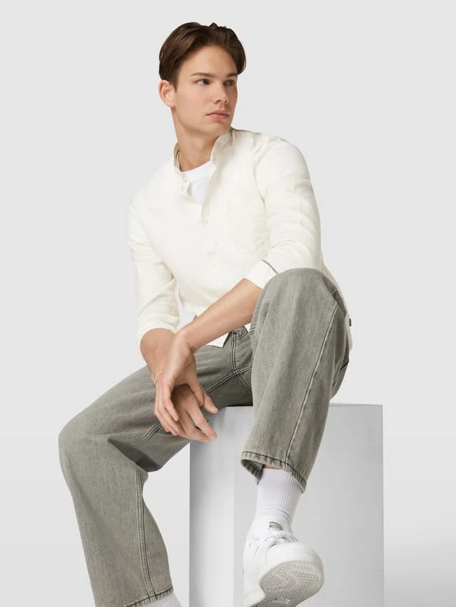 !Solid Freizeithemd Mit Leinen-Anteil Modell 'ALLAN' - Offwhite 3 !Solid Freizeithemd Mit Leinen-Anteil Modell 'ALLAN' - Offwhite – Bild 3