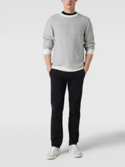 BOSS Orange Slim Fit Chino Mit Stretch-Anteil - Schwarz