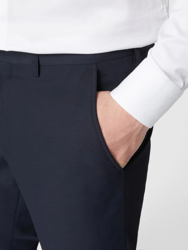 Montego Anzug-Hose Mit Stretch-Anteil - Marineblau 3 Montego Anzug-Hose Mit Stretch-Anteil - Marineblau – Bild 3