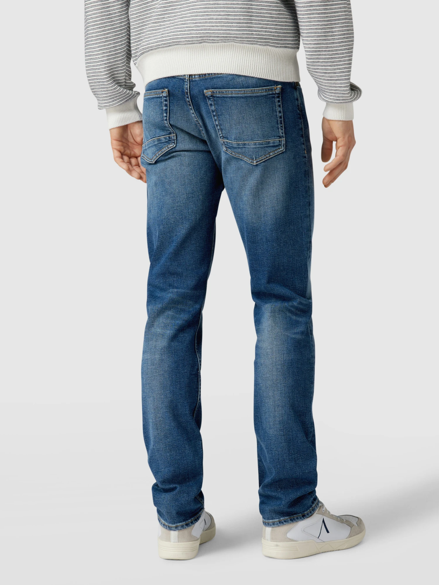 BOSS Orange Slim Fit Jeans Mit Stretch-Anteil Modell 'Delaware' - Blau 5 BOSS Orange Slim Fit Jeans Mit Stretch-Anteil Modell 'Delaware' - Blau – Bild 5