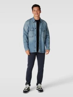 Baldessarini Hose Im 5-Pocket-Design - Marineblau