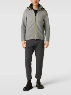 Wellensteyn Jacke Mit Kapuze Modell 'Florida' - Silber