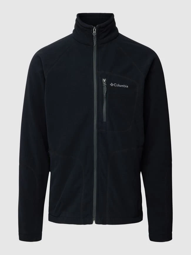 Columbia Fleecejacke Mit Stehkragen Modell 'FAST TRECK' - Schwarz 2 Columbia Fleecejacke Mit Stehkragen Modell 'FAST TRECK' - Schwarz – Bild 2