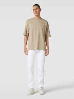 BOSS Orange Hose Mit Label-Details Modell 'Schino' - Weiß