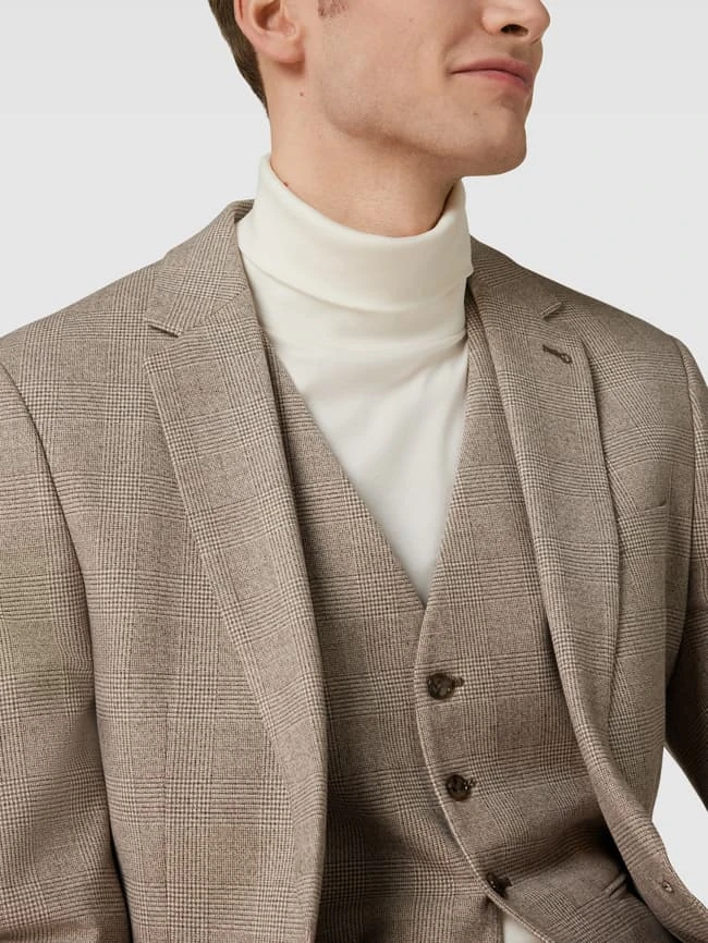 MCNEAL 2-Knopf-Sakko Mit Seitlichen Pattentaschen Modell 'Marc' - Mittelbraun 3 MCNEAL 2-Knopf-Sakko Mit Seitlichen Pattentaschen Modell 'Marc' - Mittelbraun – Bild 3