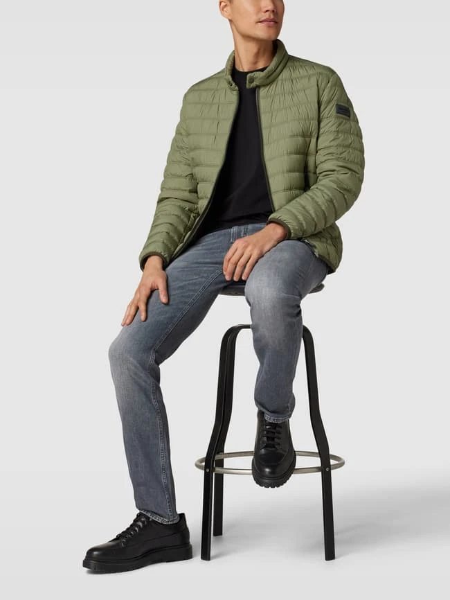 Marc O'Polo Steppjacke Mit Label-Detail - Olivgrün 1 Marc O'Polo Steppjacke Mit Label-Detail - Olivgrün